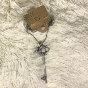 Fashion necklace love key
